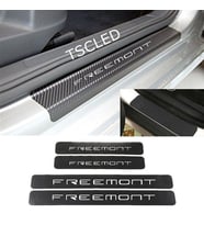 Freemont Karbon Kapı Eşiği Kaplama Sticker (4 Adet) zz52