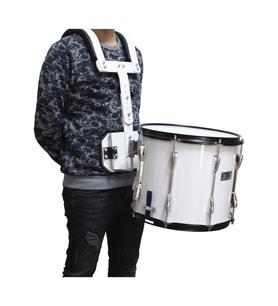 Cox Msh-1412 Bando Trampeti (profesyonel - Yürüyüş Bandosu Serisi) 14x12 İnç Gövde, Askı Aparatı Ve Baget Seti Dahil, Güçlü Ve Keskin Trampet Tınısı Ölçüler: 14 İnç Çap / 12 İnç Derinlik