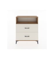 Arges Şifonyer Tek Raflı 2 Çekmeceli 88x30x106 Çam-Aytaşı