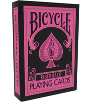 Bicycle Reverse (Pink - Black) Oyun İskambil Kartı