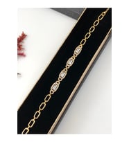 Çelik Kadın Bileklik Altın Renk Xuping Şıklığın Tamamlayıcısı! 14 K Gold Renk 17+2 Cm kutulu Renk Atmaz