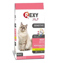 Rexy Plus Biftekli Kedi Maması 1 Kg