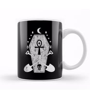 Grave Digger Creepy Punk Gothic Musician Kupa Bardak Porselen