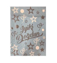 MASA ÖRTÜSÜ İYİKİ DOĞDUN MAVİ 120X180 PK:1-