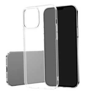 Logis Apple iPhone 15 Ultra Pro Max Şeffaf Kılıf Silikon Koruma