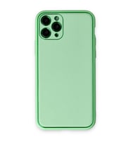 İphone 11 Kılıf Co Deri Kapak - Yeşil