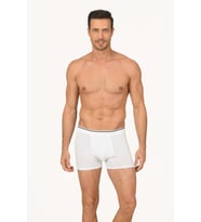 Nbb 735 Modal Erkek Boxer (Beyaz)