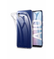 Samsung A10s Şeffaf Tıpalı Kamera Korumalı Lüx Silikon Kılıf