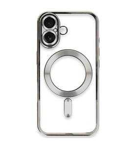 Apple İphone 16 Plus Kılıf Kross Magneticsafe Kapak - Gümüş