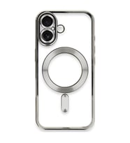 Apple İphone 16 Plus Kılıf Kross Magneticsafe Kapak - Gümüş