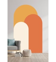 Velaris Boho Bohem Renkli Duvar Sticker