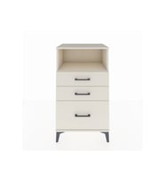 Hyperion Komodin Tek Raflı 3 Çekmeceli 60x44x106 Aytaşı-Aytaşı