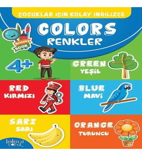Çuklar İçin Kolay İngilizce - Colors Renkler