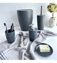 PURE BANYO SETİ 5Lİ GRİ-100480