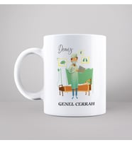 Genel Cerrah Tasarımlı Kupa Kişiye Özel