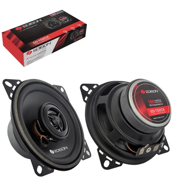 Edison Ed-102cx Oto Hoparlör 10cm 180 Watt 2 Adet