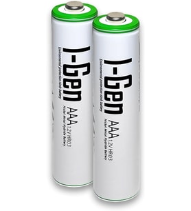 B139 2 Adet AAA 900 mAh Şarj Edilebilir İnce Kalem Pil 1.2V Ni-MH Şarjlı Pil