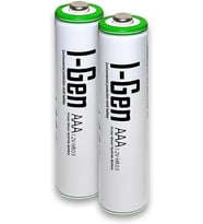 B139 2 Adet AAA 900 mAh Şarj Edilebilir İnce Kalem Pil 1.2V Ni-MH Şarjlı Pil