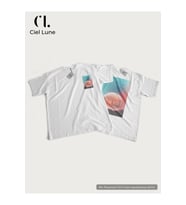 Unisex Kadın Erkek Dream World Baskılı Özel Tasarım Oversize T-shirt (Beyaz)