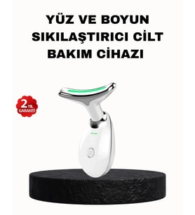 Ems Mikro Akım Yüz Ve Boyun Sıkılaştırıcı Cihaz 7000 Vpm Titreşim Isı Terapili