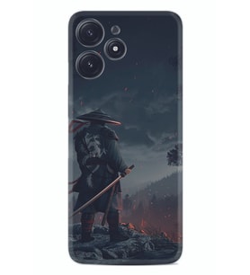 Xiaomi Poco M6 Pro 5G Kılıf Silikon Desen Özel Seri Warrior 1653