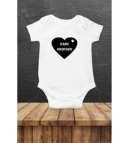 Baby Brother Özel Tasarım Bebek Zıbın Pamuklu Çıtçıtlı Body