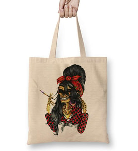 Amy Winehouse Bez Çanta Uzun Saplı
