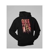 One Punch Baskılı Unisex Oversize Anime Karakter Hoodie