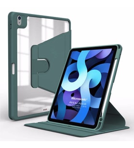 Microsonic Apple iPad Pro 11 2018 Kılıf (A1980-A2013-A1934-A1979) Regal Folio Koyu Yeşil