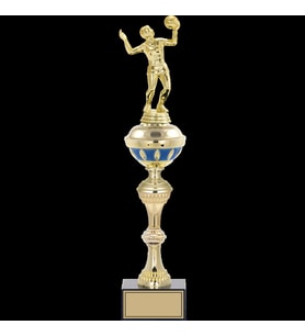 ODAK KUPA - Figürlü Kupalar - Voleybol Kadın Figürlü Kupalar FG-063 C - 46 cm