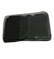 Küçük Boy Atlet Geri Dönüşüm Granül Çanta Poşet 40X25 Cm Kalın Siyah 1000 Gr 1 P
