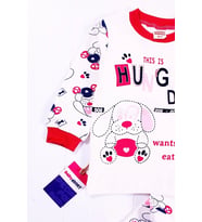 Hungry Desenli Kız Çuk Pijama Takımı