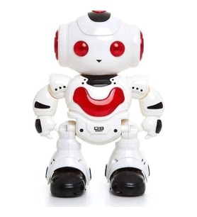 Farbu Oyuncak Uzaktan Kumandalı Işıklı Müzikli Dans Eden Akıllı Robot Kırmızı A7367-J608-2