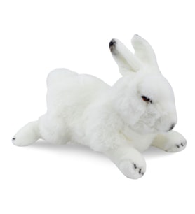 Tavşan Kukla (Tüm Beden) 30 cm (Beyaz)