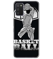 Kılıfland Samsung Galaxy A02S Kılıf Silikon Resimli Kapak BasketBall Stok 194