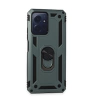 Note 12 4G Kılıf Sofya Yüzüklü Kapak - Yeşil