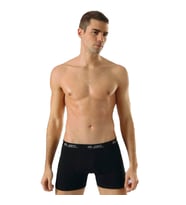 6 lı Paket Anıt Erkek Likralı Esnek Boxer 1115 (Lacivert)