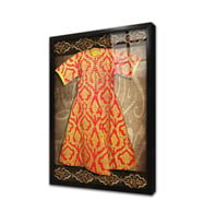 Osmanlı Kaftan Çerçeveli Cam Tablo