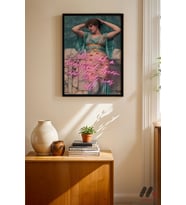 Beautiful Dream Klasik Portre, Siyah Çerçeveli Duvar Tablosu - Motivasyon Hediyesi