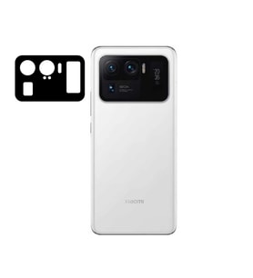 Xiaomi Mi 11 Ultra Uyumlu Zore 3D Kamera Camı (Siyah)