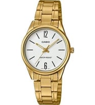 Casio LTP-V005G-7BUDF Metal Kordon Metal Kasa Altın Renk Kadın Kol Saati