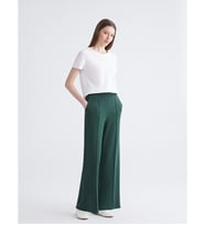 LCW EVERYDAY Yeşil Beli Lastikli Geniş Paça Kadın Eşofman Altı