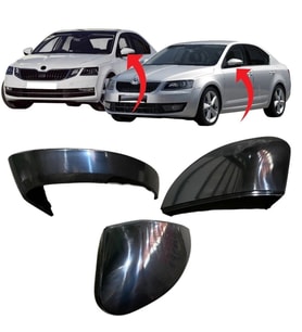 Skoda Octavia Sol Ayna Kapağı 2021-2025 5E3857537 GRU