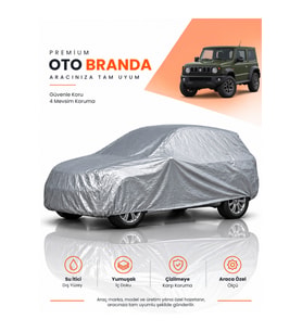 SUZUKİ JİMNY GJ (2020-2024) SUV Uyumlu Araba Brandası Oto Branda Araba Örtüsü Araç Çadırı
