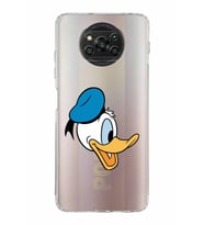 Xiaomi  Poco X3 Pro  Kamera Korumalı Kapak Donald Duck Tasarımlı Şeffaf  Kılıf