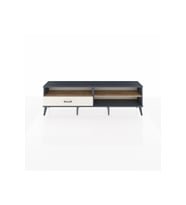 Arges TV Ünitesi 2 Raflı Tek Çekmeceli  176x30x51 Antrasit-Çam/Aytaşı