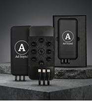 Kişiye Özel Baskılı 10000mAh Wi-Fi Kablosuz Powerbank  Vakumlu, Micro USB, Type-C, Hızlı Şarj, LED Işık, Rubber Gövde