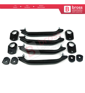 Renault 12 Toros için Dış Kapı Kolu Takımı 7702128088