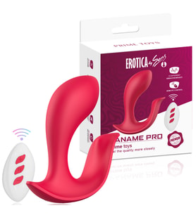 PRIME TOYS Paname Pro Şarjlı Uzaktan Kumandalı Klitoris G Nokta Uyarıcı 2 in 1 Giyilebilir Vibratör