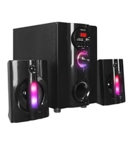 Mikado MD-95BT 2+1 20W Siyah Multimedya FM-BT-SD-USB Speaker Hoparlör Kumandalı